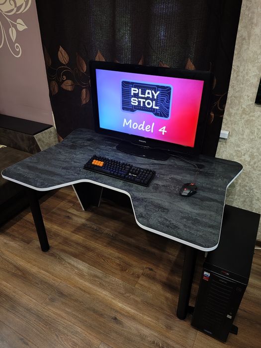 Стіл геймерський ігровий комп'ютерний стіл PlayStol_ua.