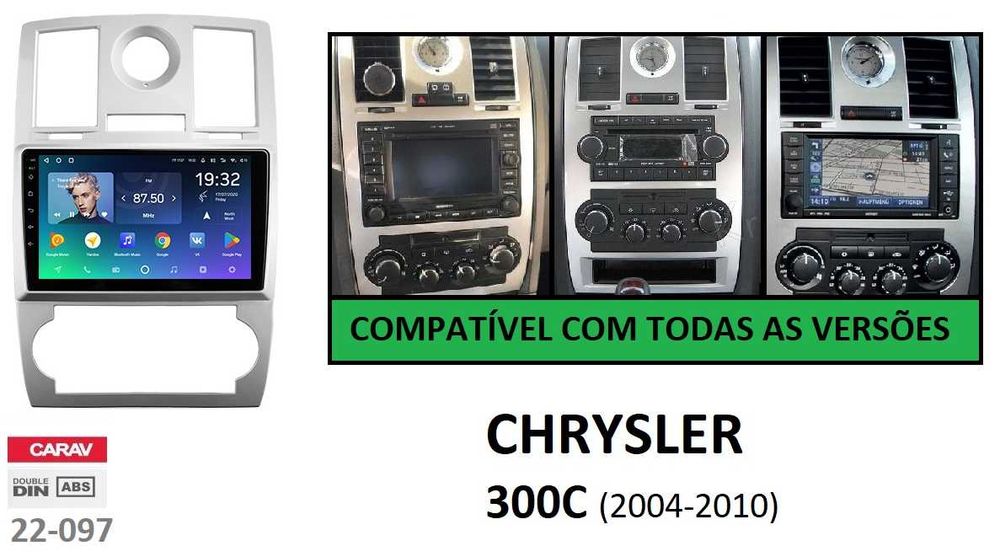 Rádio 2DIN • CHRYSLER • 300C • Sebring • PT Cruiser • Android [4+64GB]