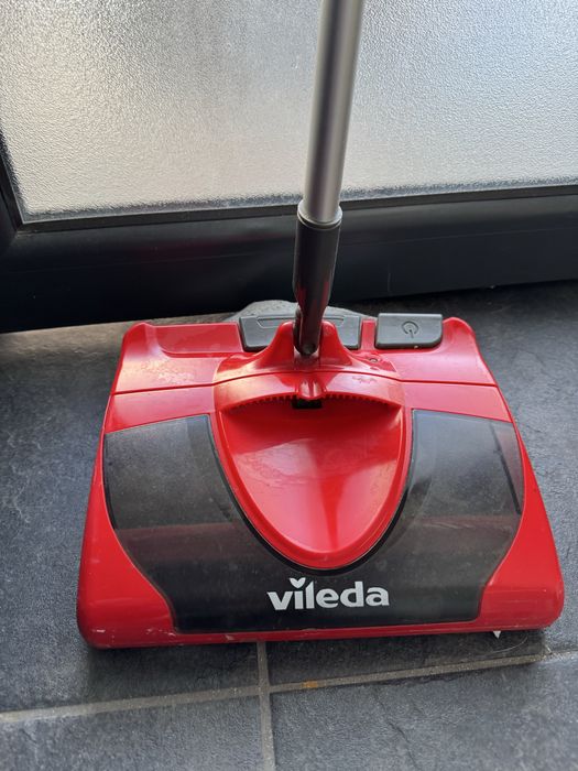 Conjunto vileda - vassoura eletrica e mopa de vapor eletrica