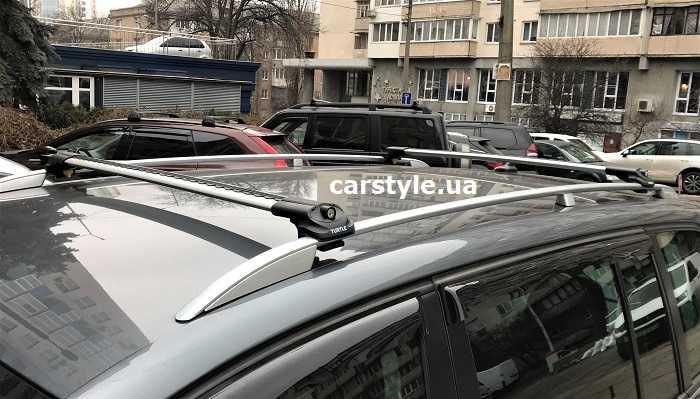 Багажник Turtle Турція невиступачий рейлінг на авто як Thule алюміній
