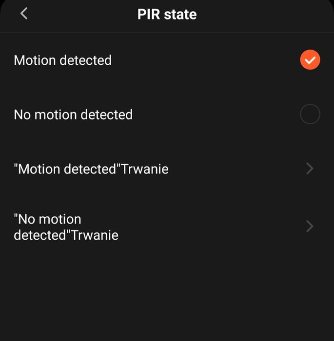 Wifi Czujnik ruchu PIR Tuya Smart life home