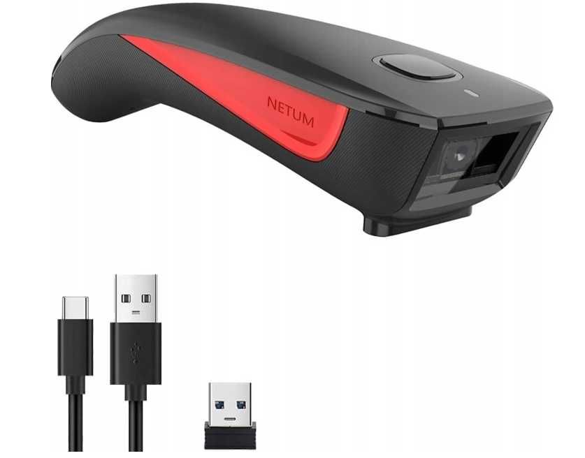 NETUM C990 Bezprzewodowy Bluetooth Skaner Kodów QR 1D/2D,czytnik kodów