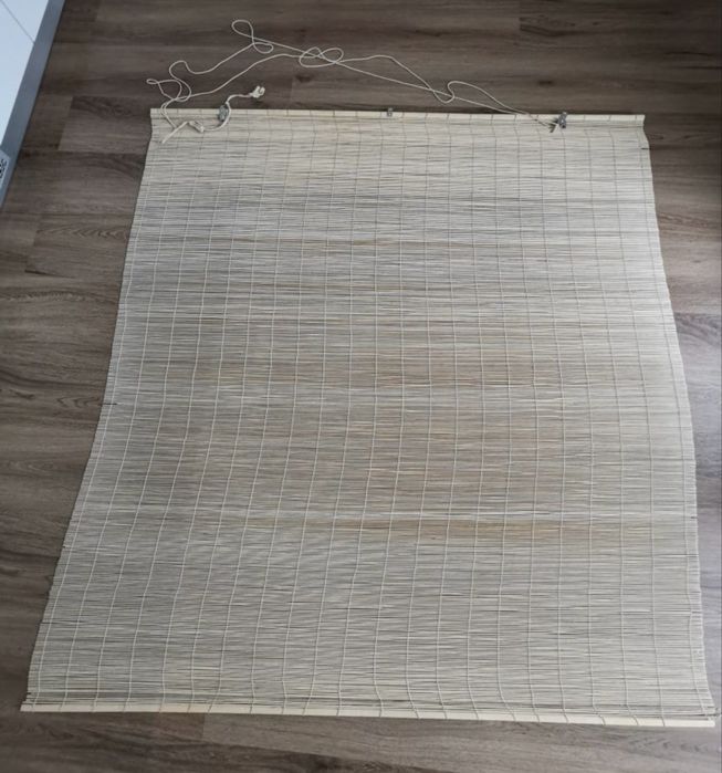 Estores de rolo bambu