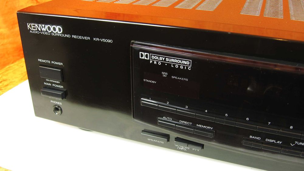 SOLIDNY Receiver Kenwood KR-V5090 z radiem i rds 50W