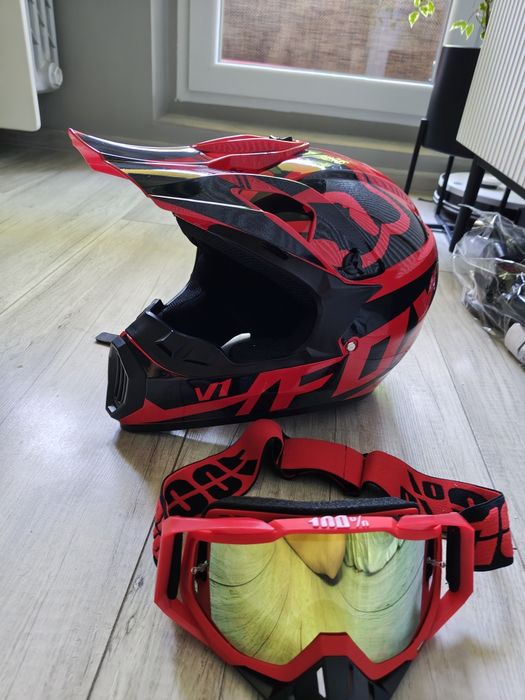 Kask Full face Fox rozm. M