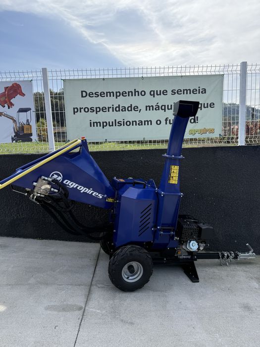 Bio triturador a gasolina com rolos ( hidraulico)