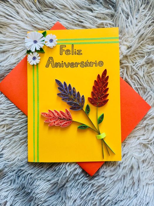 Artigos artesanais de quilling (Quilling handmade items)