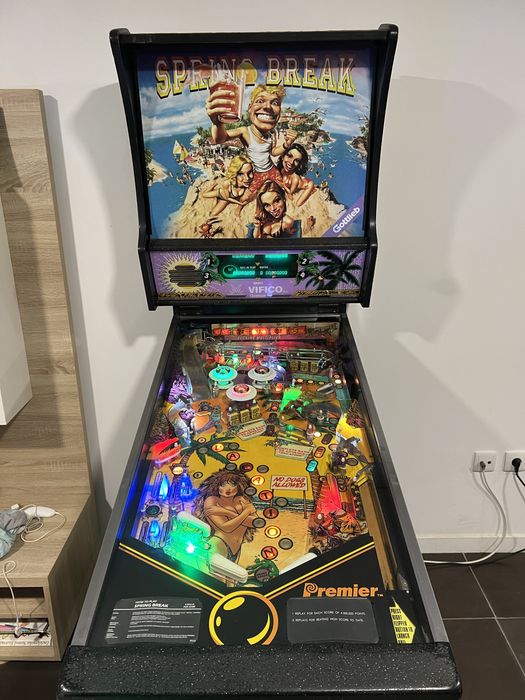 Flipper (pinball) Gottlieb Spring Break