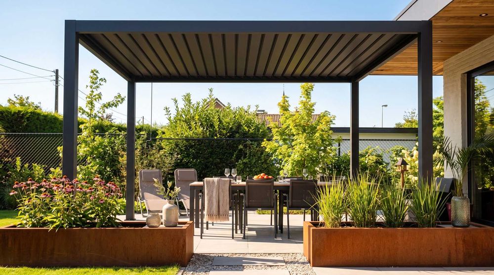 Pergola ogrodowa tarasowa 3×4 m