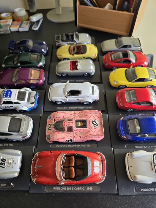 Coleccao 50 porsches miniatura DeAgostini by high speed