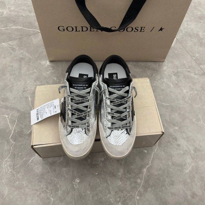 Кросівки Golden Goose Grey/ Кеди Голден Гус сірі/ Super-star/ GG/ UGG