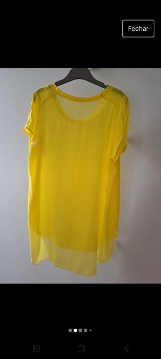 Blusa Intimissimi S amarela