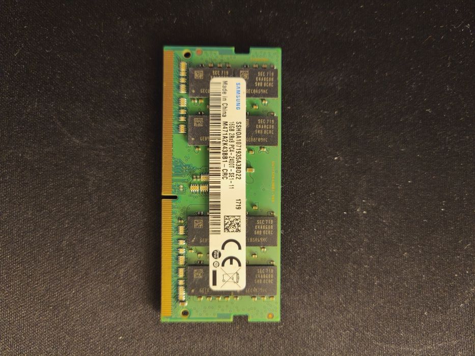RAM 16GB DDR4 2400MHz SO-DIMM Samsung – Portátil