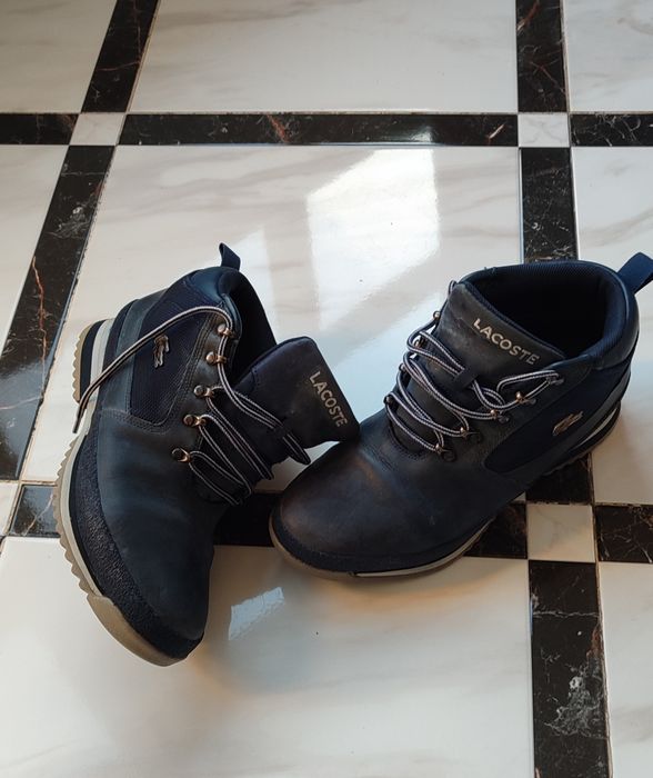 Мужские зимние ботинки Lacoste