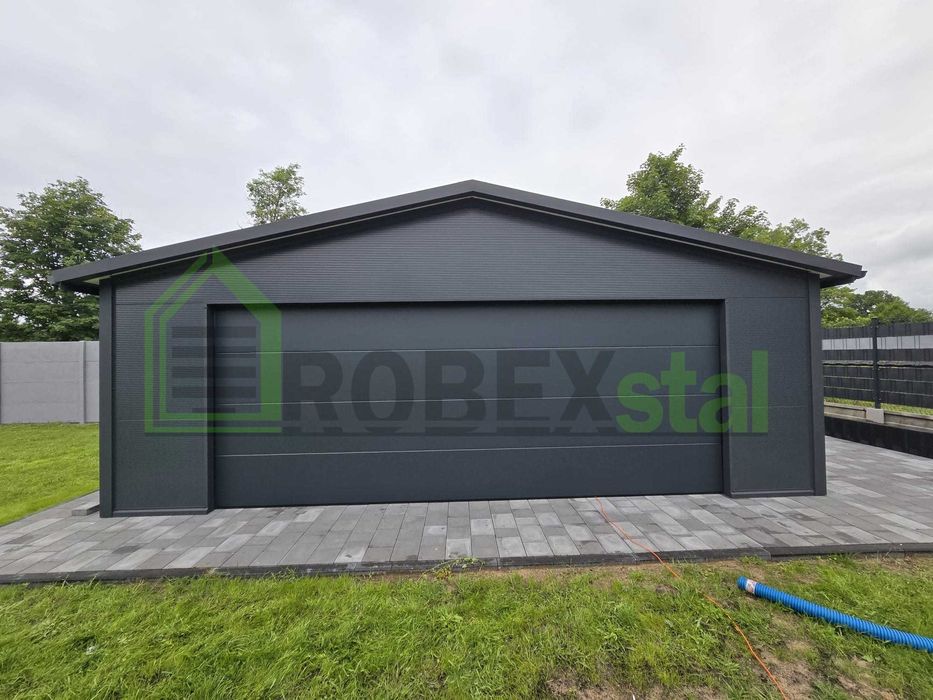 garaż ocieplany 7x5 z płyty warstwowej PIR5cm montaż cały kraj