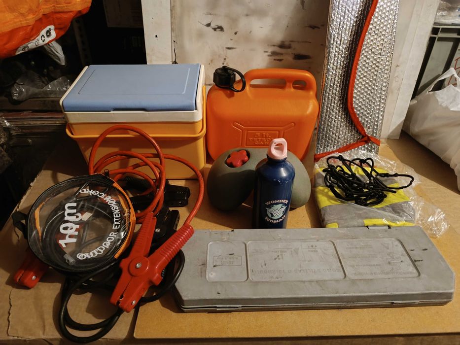 Conjunto para campismo e caravanismo