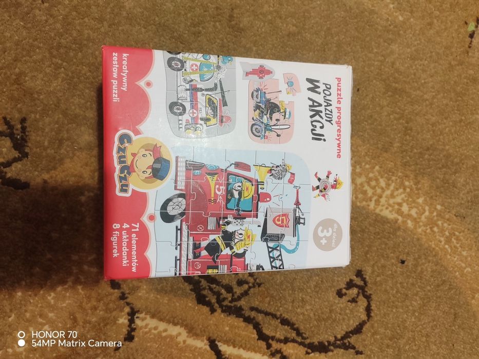 Puzzle CzuCzu Pojazdy w akcji