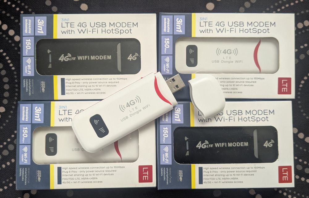 АКЦІЙНИЙ РОЗПРОДАЖ! 4G USB WI-FI LTE роутери (модеми) під sim-карту