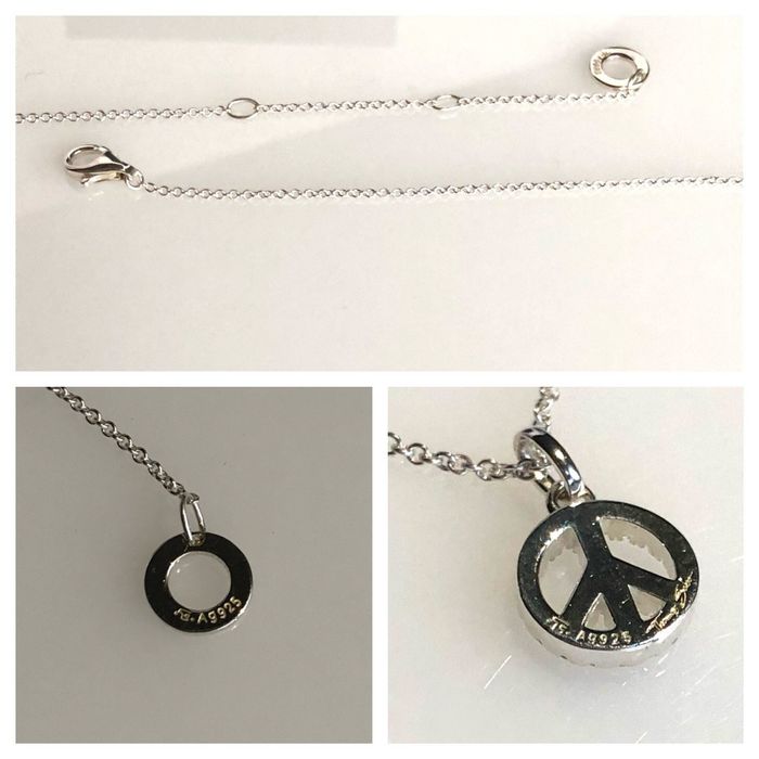 Срібна цепочка Thomas Sabo Charm, Peace