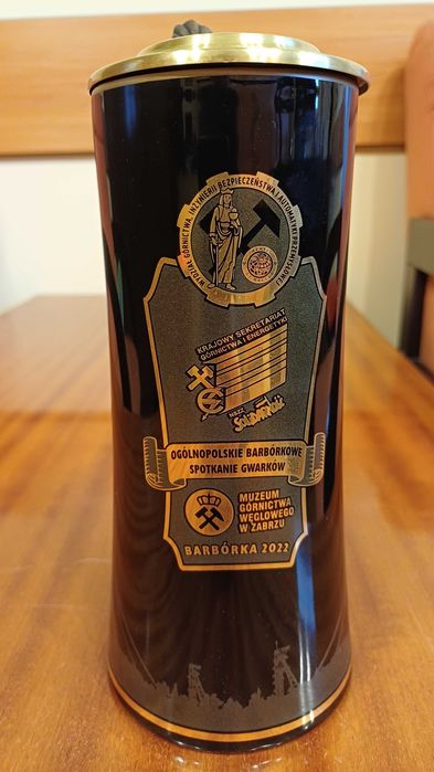 Kufel barbórkowy okolicznościowy