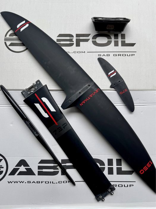 Sabfoil Leviathan 1550 ,1350 Front wing PUMPFoil Sup Downwind. Dock