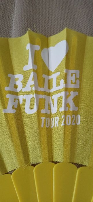 Leque I love baile funk- 2020, novo