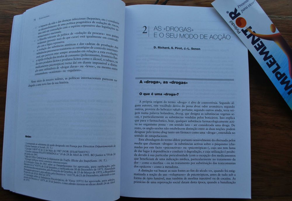 Toxicomanias (Alcoolismo e Toxicomanias Modernas)