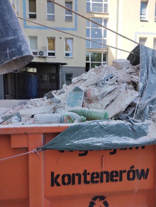 Wynajem kontenerów, wywóz gruzu, śmieci