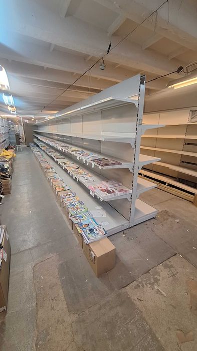 Regały magazynowe sklepowe kosze