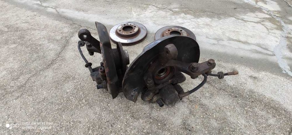 Discos, mangas de eixo e pinças frente Volkswagen VW Golf Scirocco MK2