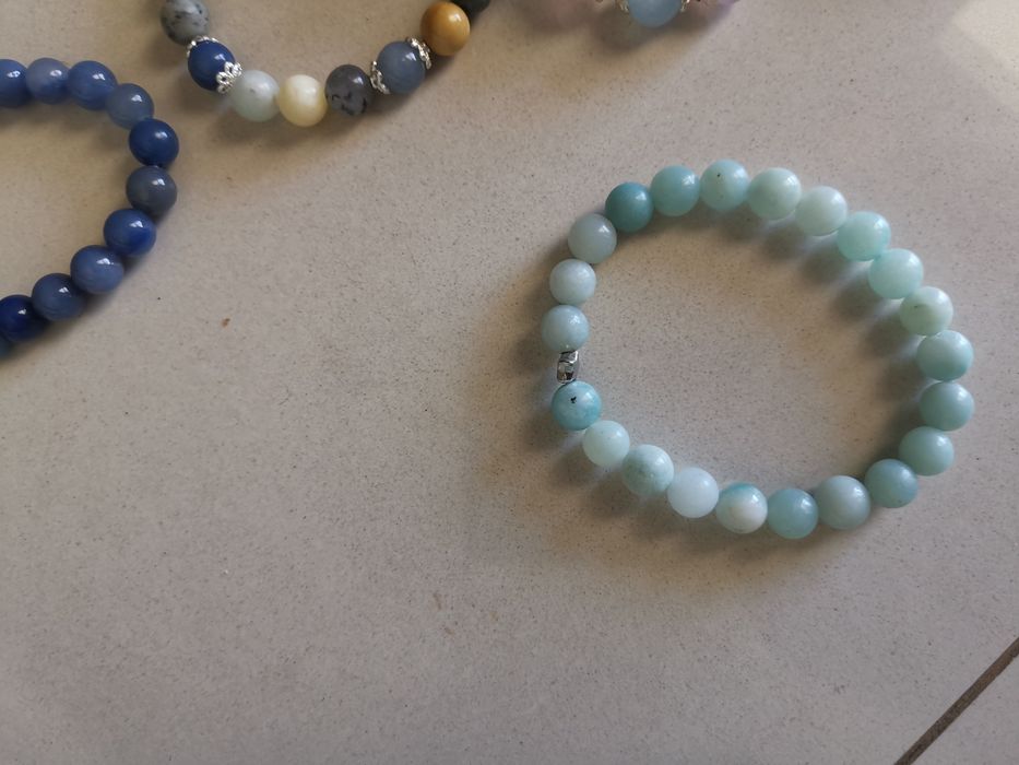 Pulseiras de cristais Reais