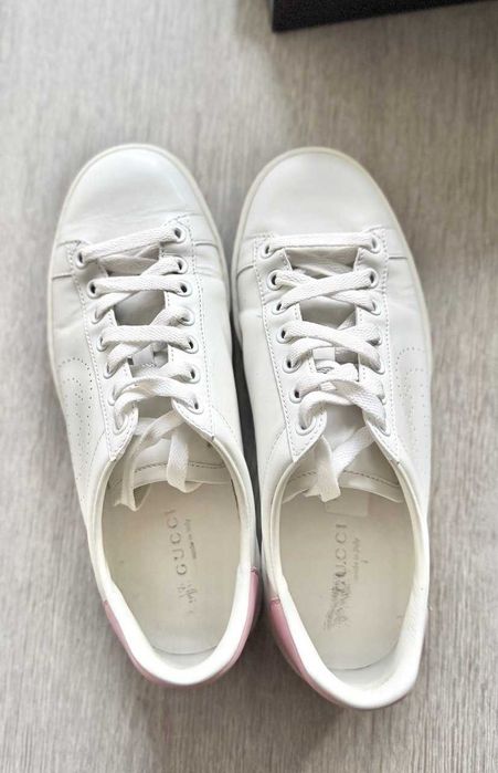 Кеди Gucci Ace оригінал, шкіра, розмір 36