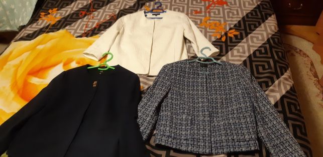 Стильные 2 пиджака Oodji (Оджи) и 1 Benetton