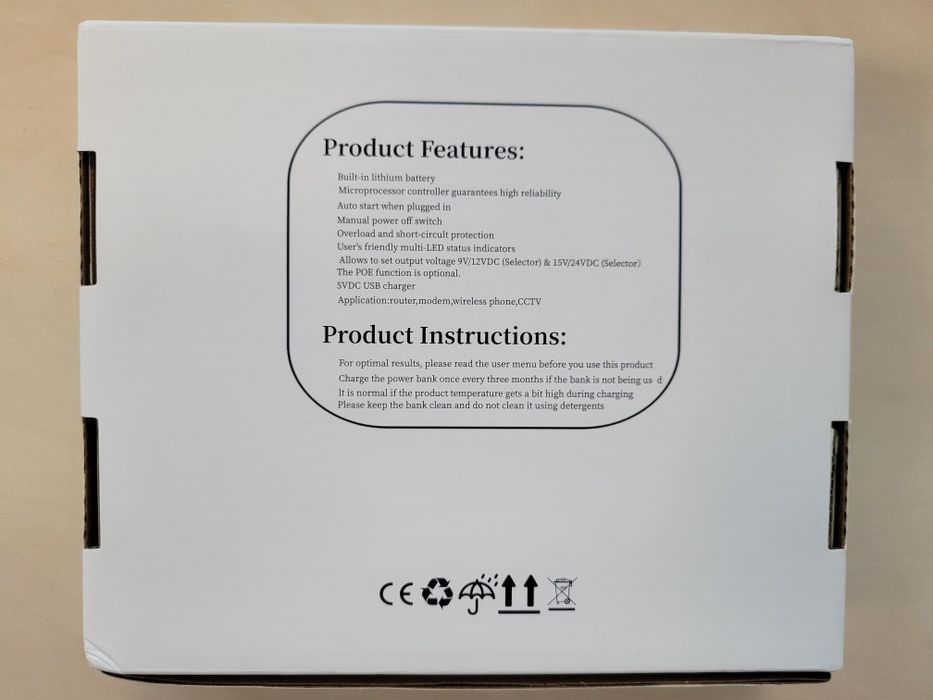 В наявності Безперебійник для роутера Mini UPS DC1018P УПС ДБЖ ИБС DC