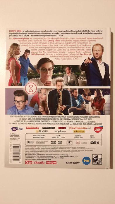 Filmy DVD - Planeta singli i Poradnik pozytywnego myślenia