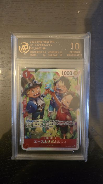 One piece tcg op13-007 graduada luffy sabo e ace