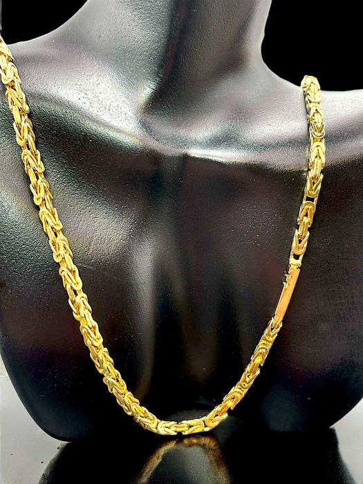 Ekskluzywny łańcuszek złoty – splot królewski |p. 585 | w. 33,44