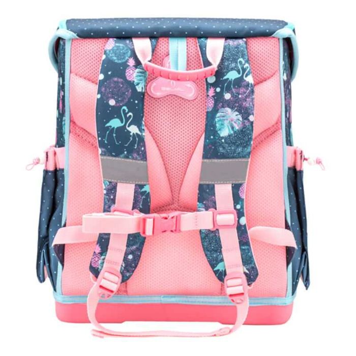Tornister szkolny plecak klasa 1-3 BELMIL Flamingo Paradise 14L