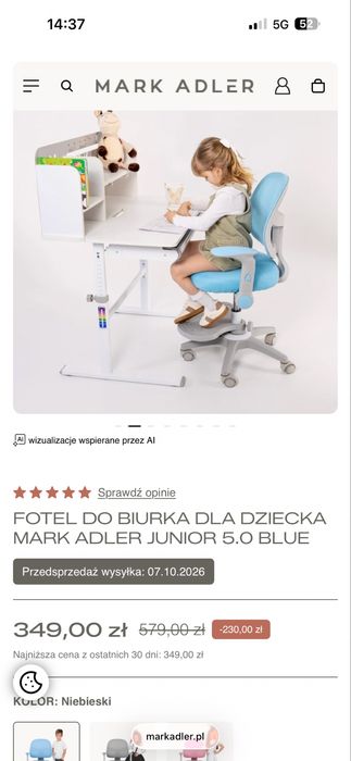 Krzeslo do biurka