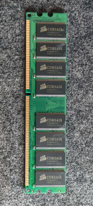 Memória RAM CORSAIR 1GB DDR 400MHz PC3200 CL364741248120579122