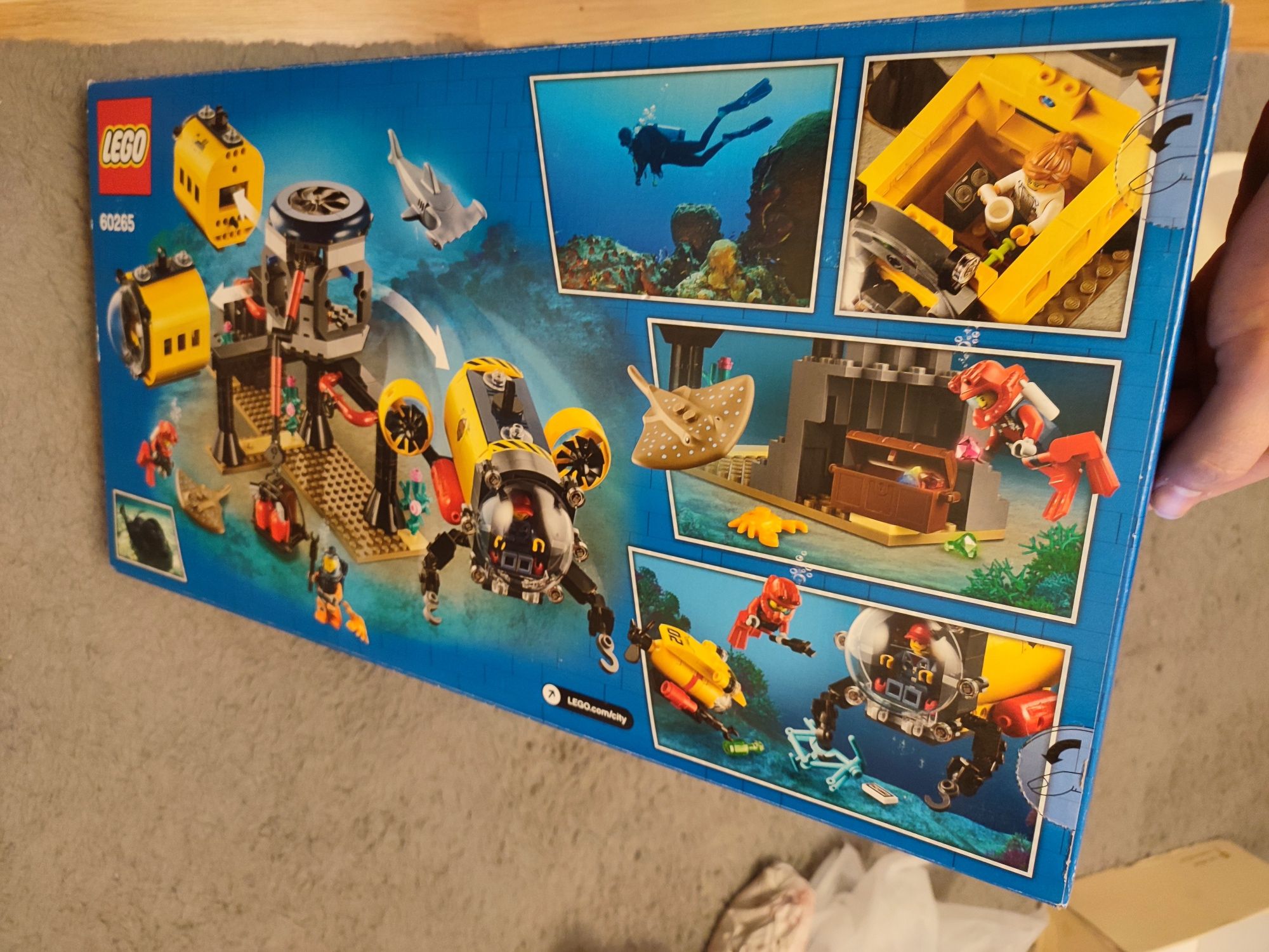 らんページ LEGO 60265 City Baza badaczy oceanu - porównaj ceny