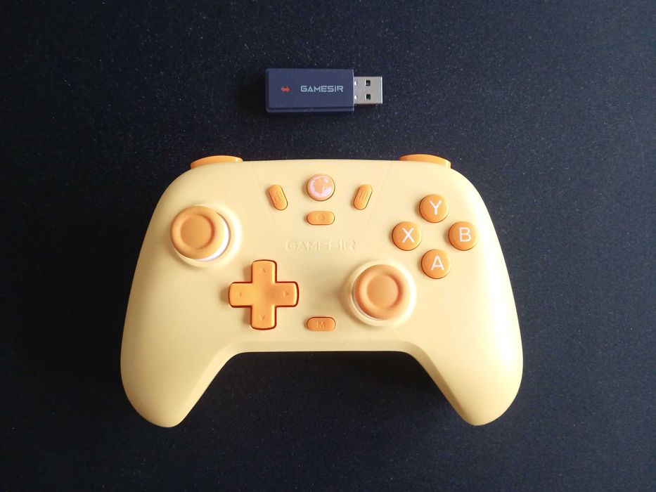 Kontroler GameSir Nova Lite żółty pad gamepad xbox pc android switch