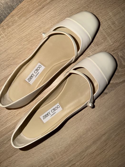 Шкіряні балетки Jimmy Choo elisa Mary Jane
