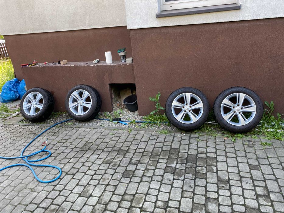 koła zimowe + czujniki. Insignia B, Astra, 5x115 felgi opony 17"