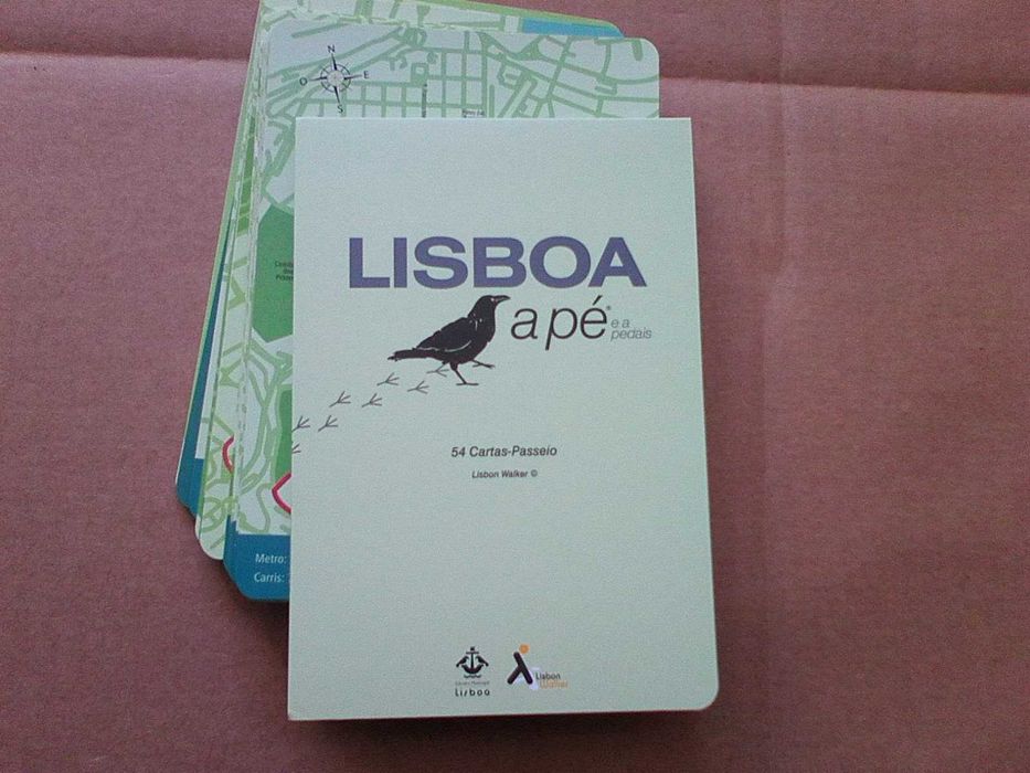 54 Cartas-Passeio LISBOA a Pé e a Pedais