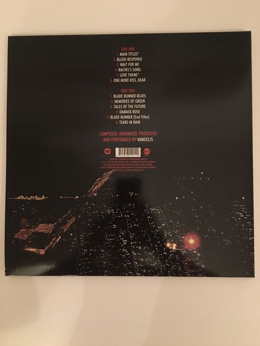 Vinil BSO Blade Runner