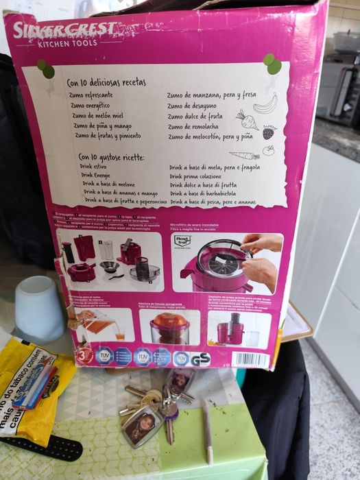 Máquina centrífuga para fazer batidos