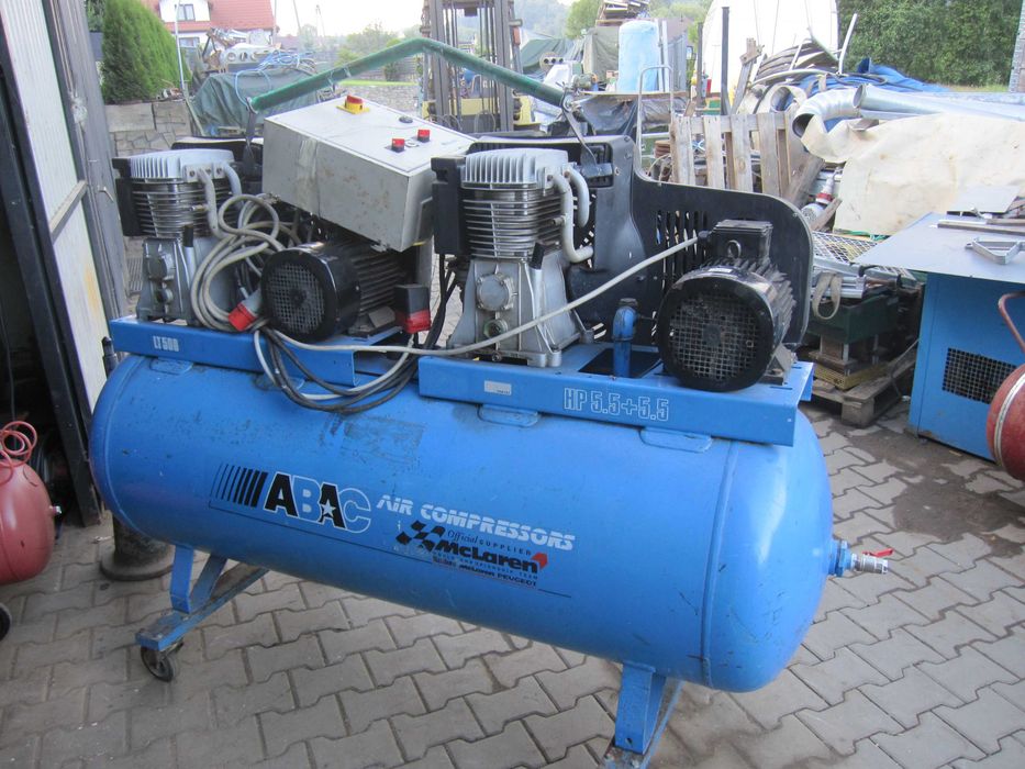 Kompresor tłokowy sprężarka powietrza ABAC 500 L