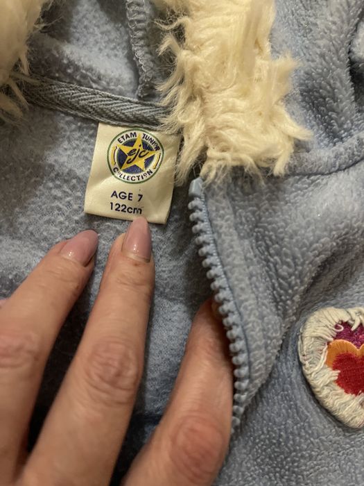 Флісова кофта укорочена