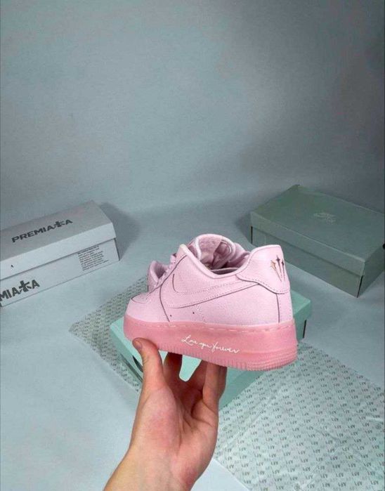 [РОЗПРОДАЖ] Кросівки Nike Air Force 1 Nocta Pink форси нокта найк
